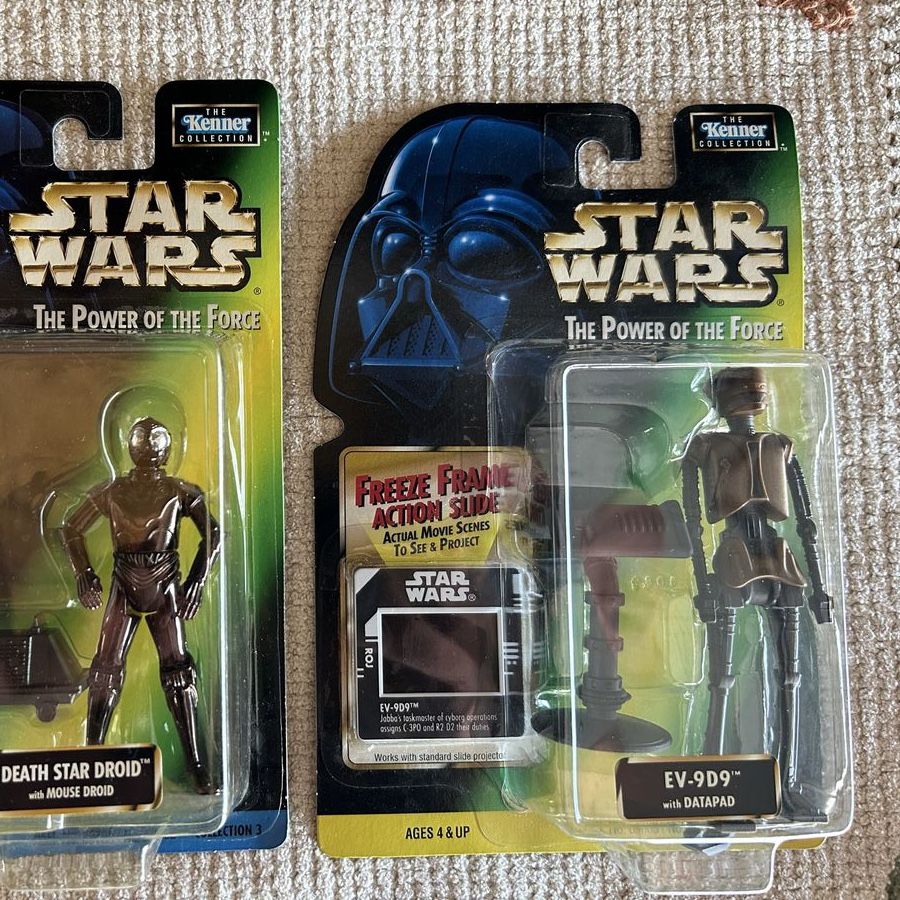 90’s Star Wars Green Card The Power of the Force Freeze Frame EV-9D9 Action Figure