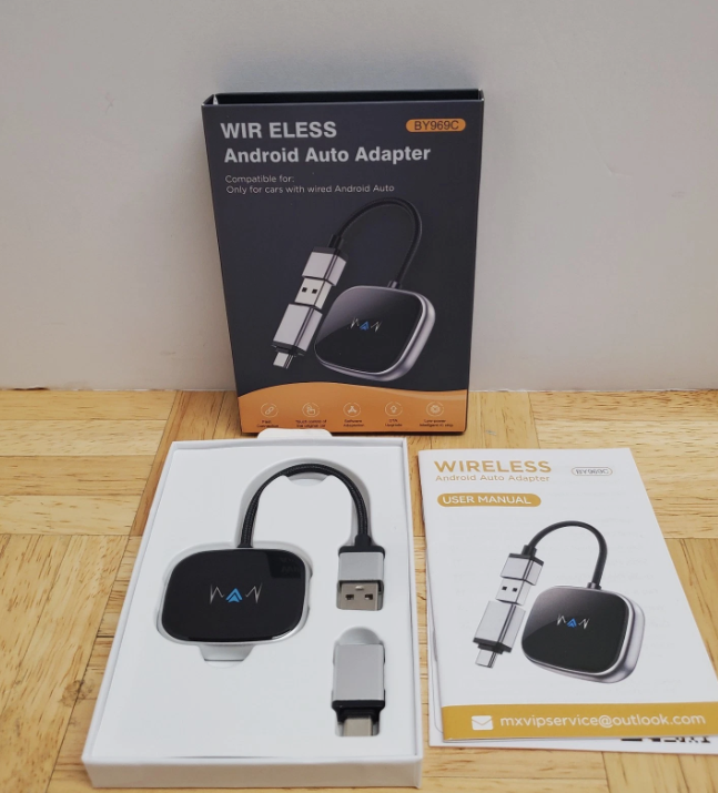 New in box Wireless Android Auto Adapter