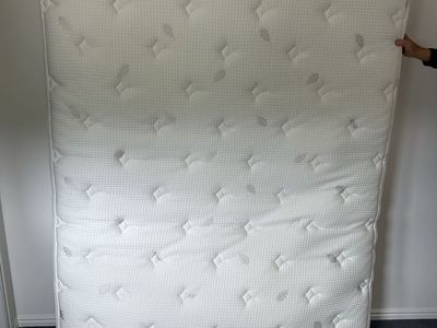 Free queen mattress and box springs