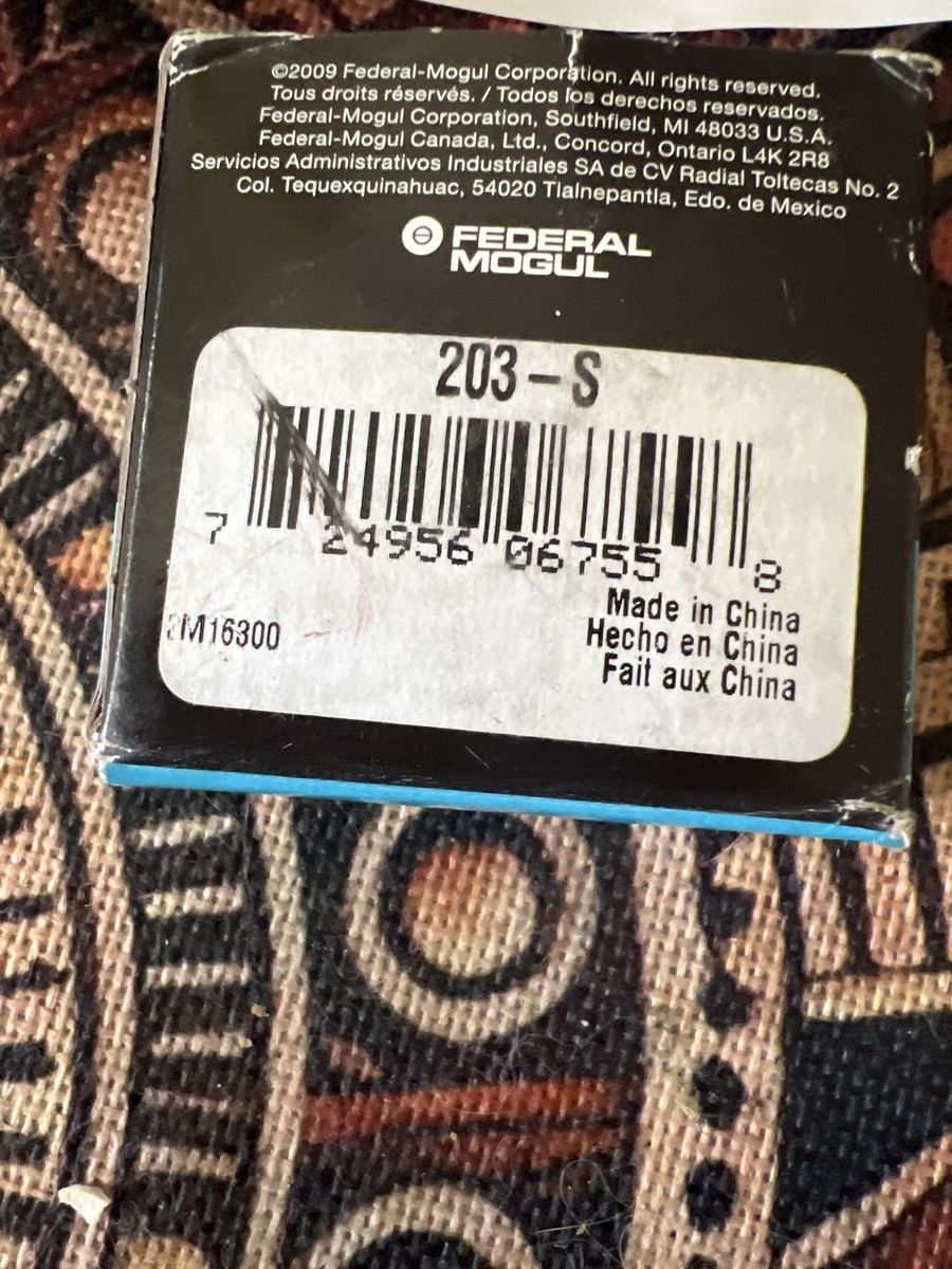 Ball Bearings single row 1954 Mercury