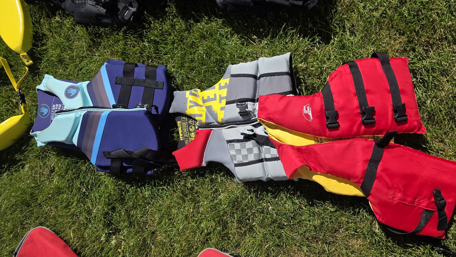 Child life jackets. Small, medium, large, extra large swim, boat, water
