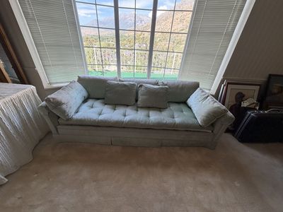 Vintage Schoonbeck Henredon Model 7368 88” Mid-Century Sofa – Mint Green $1250 cash/venmo in Provo