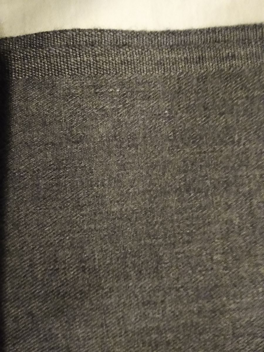 Grey Wool Blend Suiting Fabric