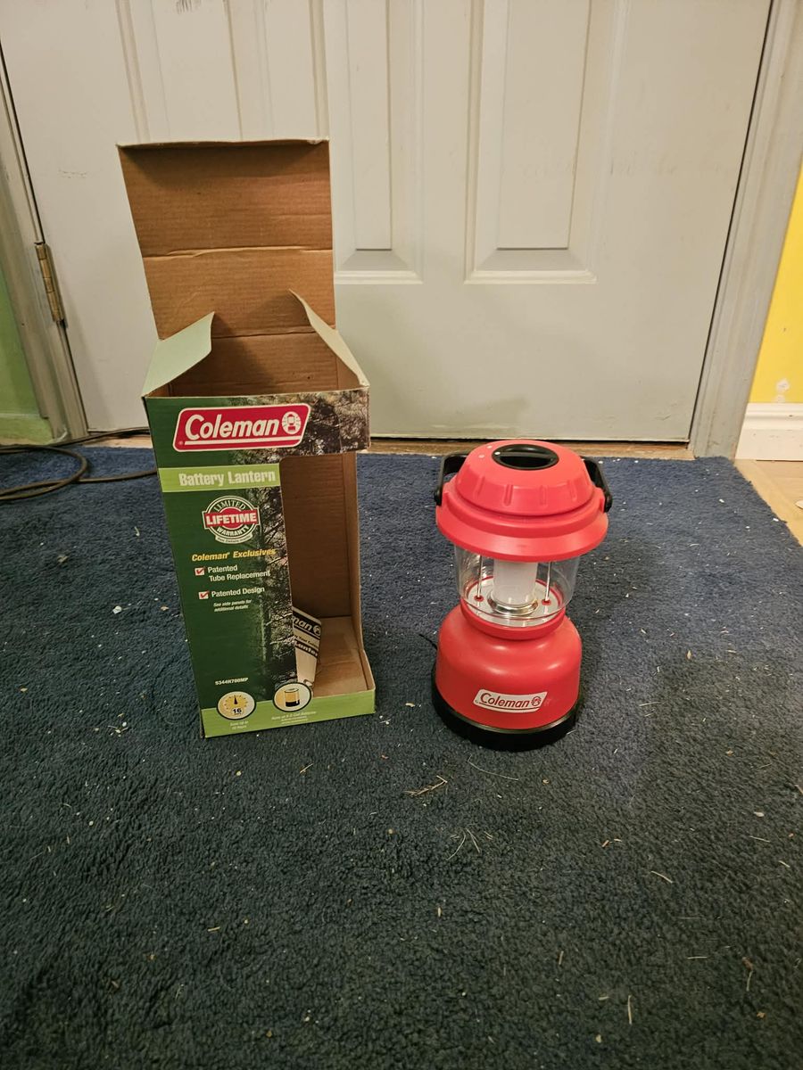 Coleman Battery powered lattern