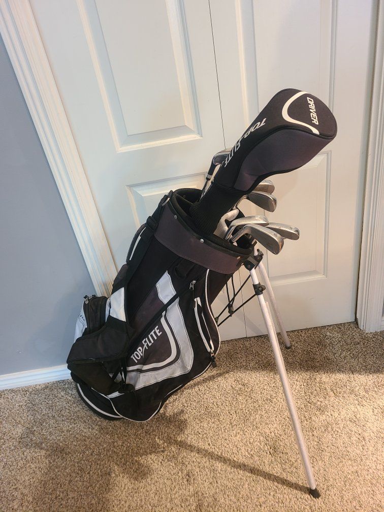 Tall RH men's golf set, barely used