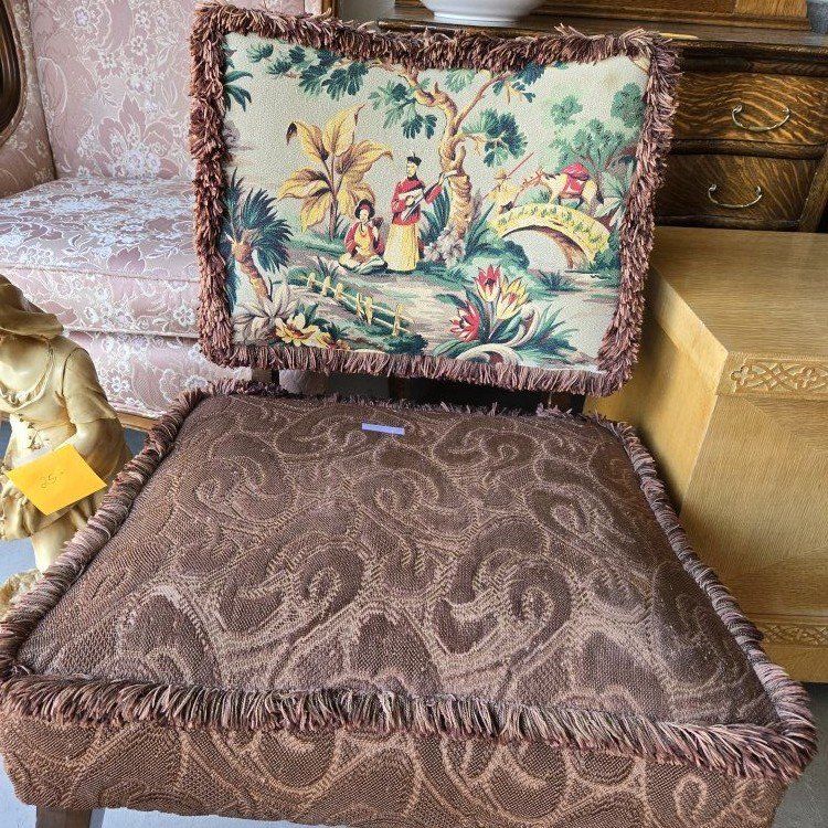 Antique Tapestry Chair