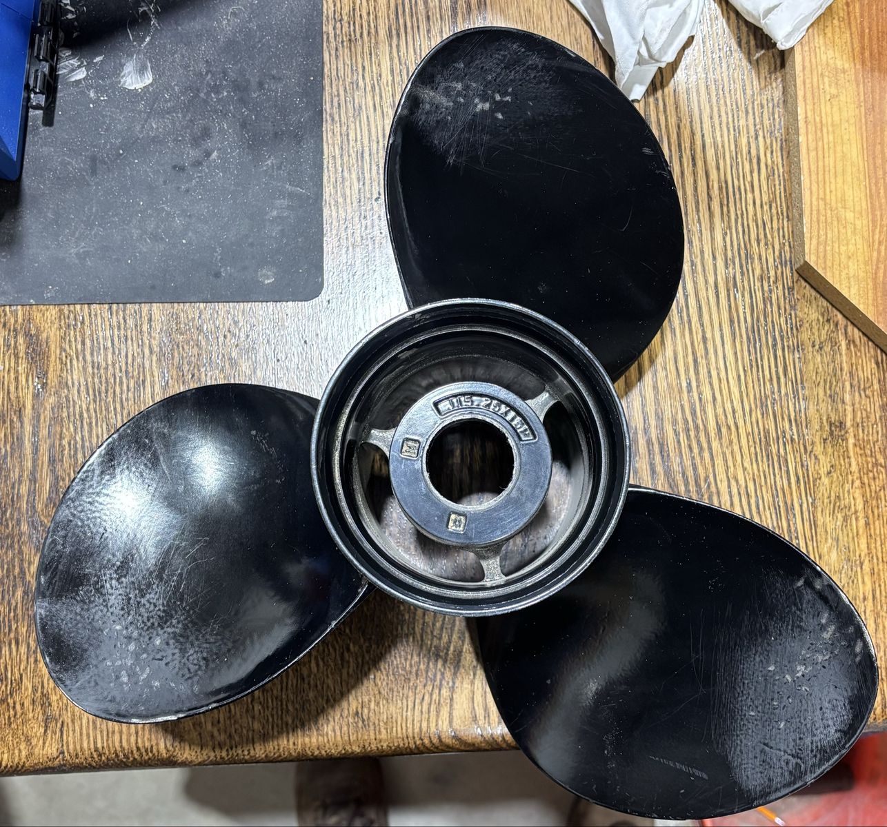 Mercury Black Max 15.25X15P