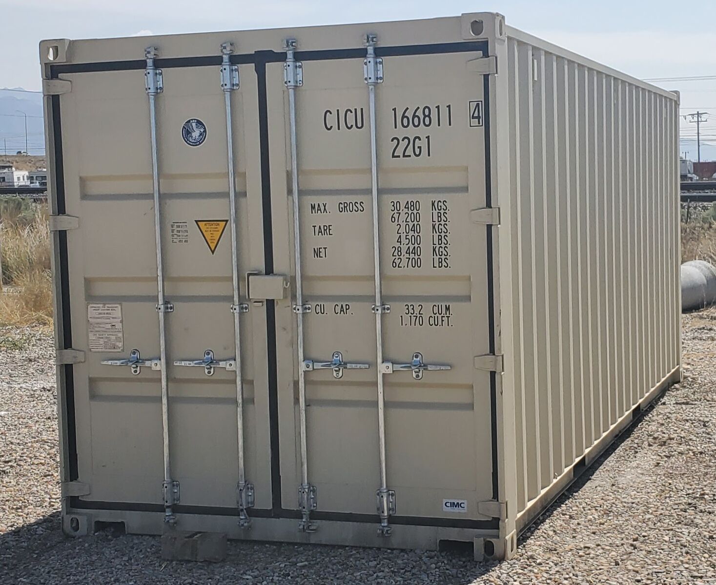 40' High Cube New 1 Trip Containers!