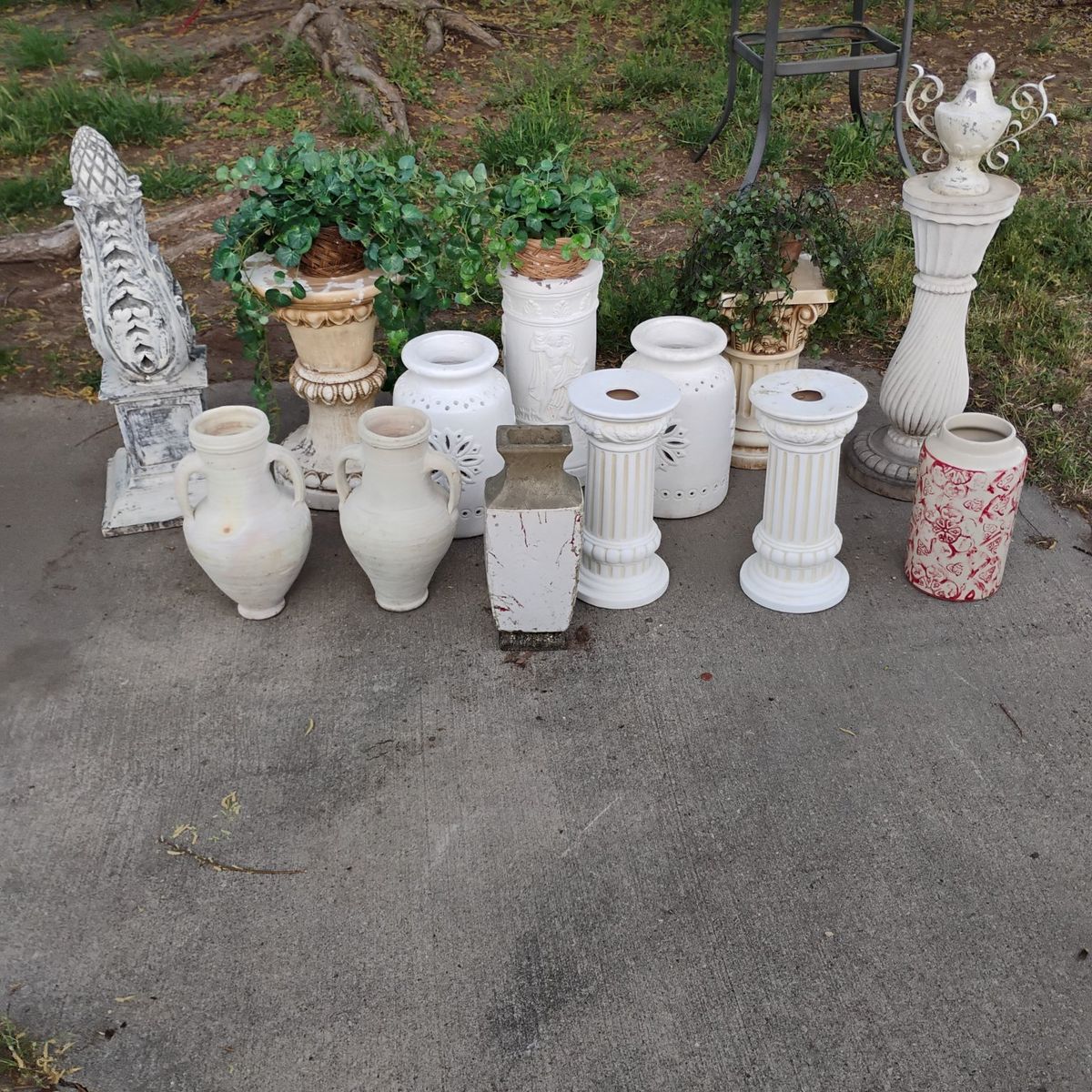 Pedestal Plant or Statue stands and Planters