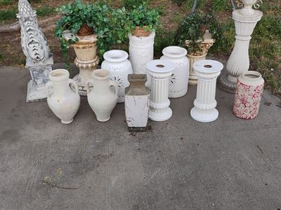 Pedestal Plant or Statue stands and Planters