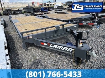8.5x22 Lamar F8 Deckover Equipment Trailer - 14K GVWR -