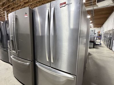 BEST DEALS HERE! WHIRLPOOL FRENCH DOOR FRIDGE