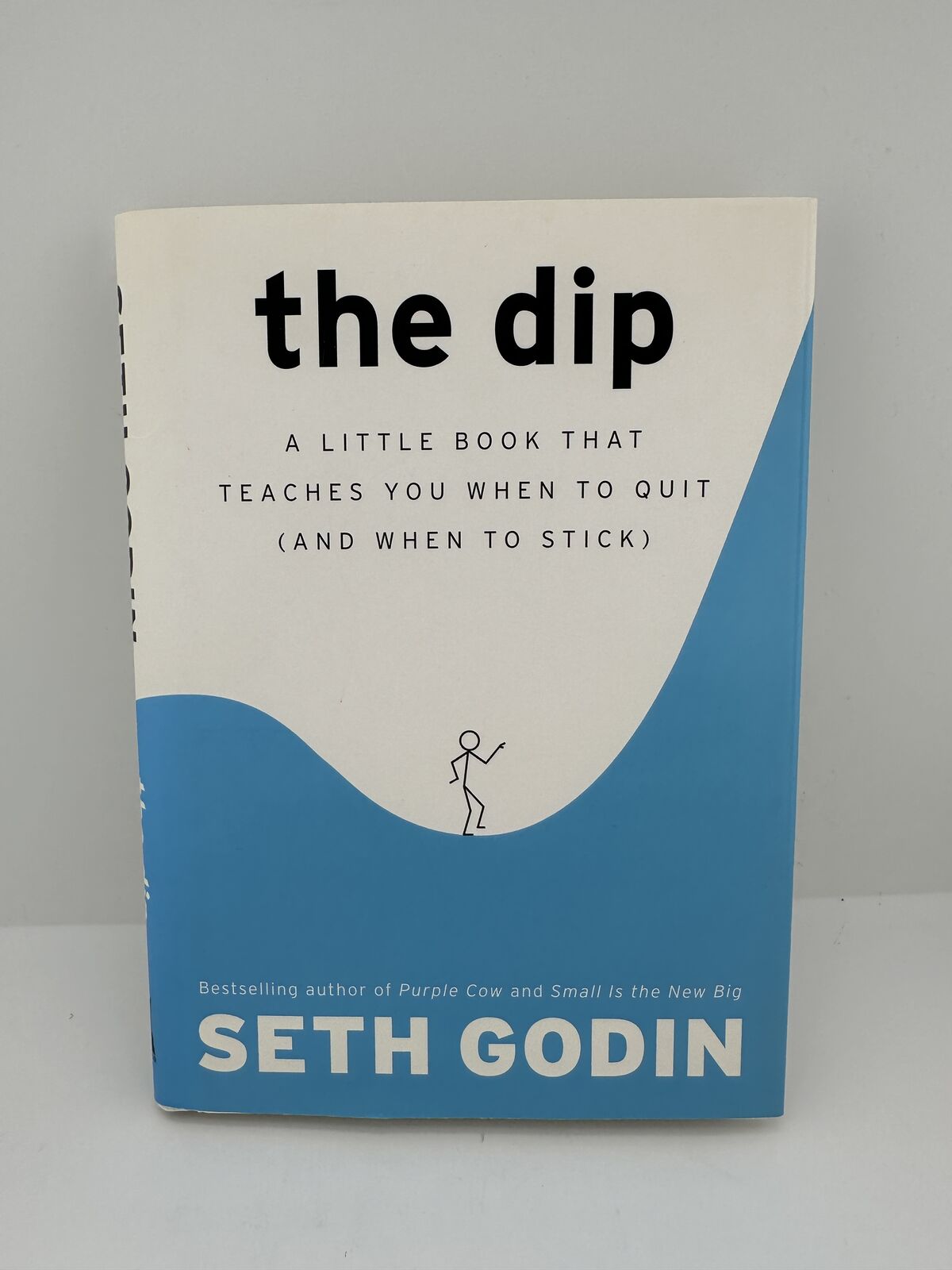 The Dip Seth Godin 2007 HC Portfolio 1st Ed When to Quit & Stick