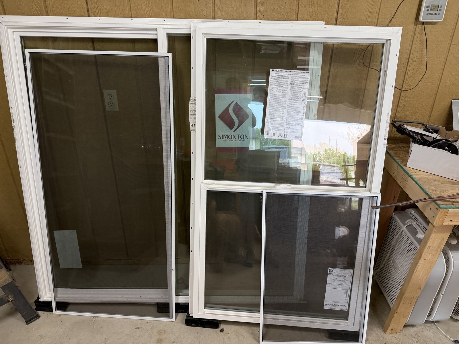Two new windows, 3x5 and 5x5