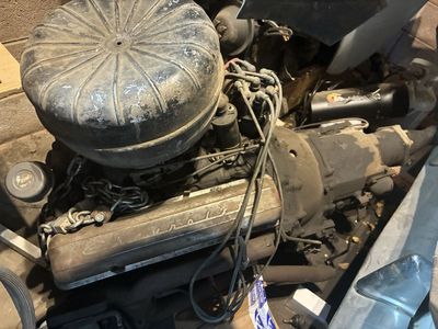 Chevy motor and power glide transmission