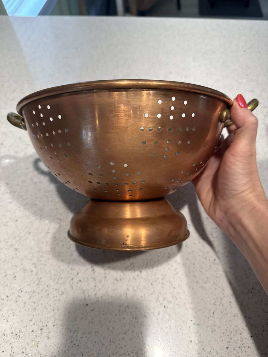 Copper Colander