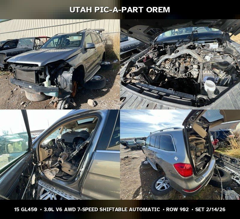 2015 Mercedes-Benz GL450 Parts - UTPAP Orem