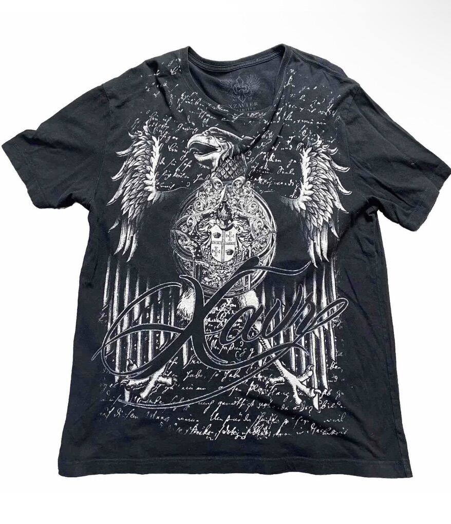 Xzavier Unlimited Shirt Men's Size L MMA Style Y2K