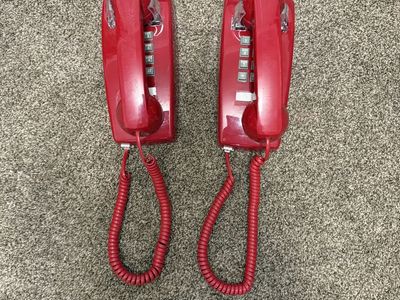 Vintage Style Red Telephone