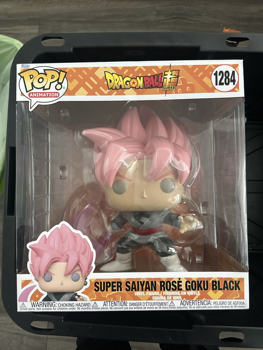 Jumbo Funko Pop! Animation Dragon Ball Super Saiyan Rosé Goku Black #1284