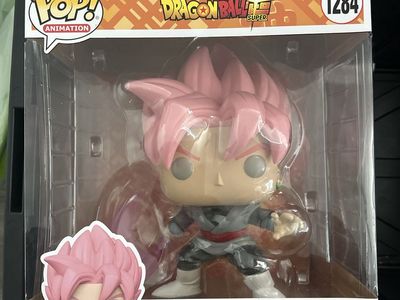 Jumbo Funko Pop! Animation Dragon Ball Super Saiyan Rosé Goku Black #1284