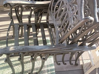 Cast Aluminum Patio Chairs