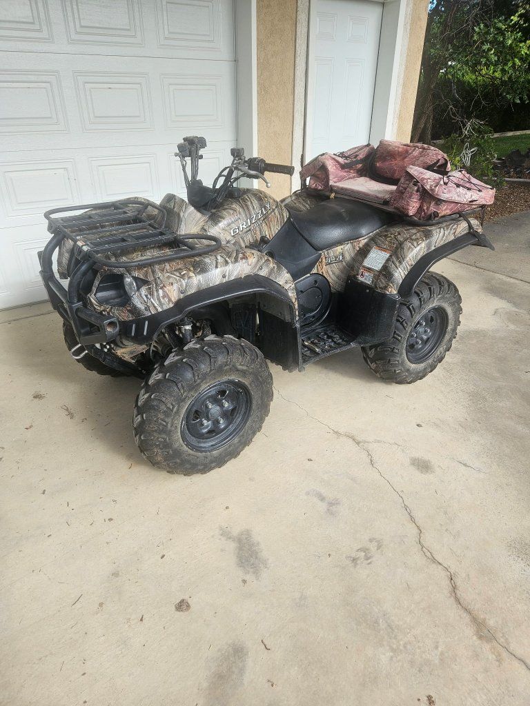 Used Yamaha Grizzly 660 ATV - Camouflage - Good Condition
