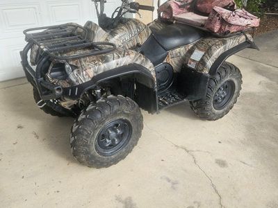 Used Yamaha Grizzly 660 ATV - Camouflage - Good Condition