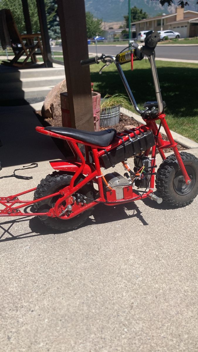 Custom Electric Minibike 50+ MPH 3000W Brushless 58V