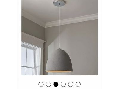 Concrete Pendant Light