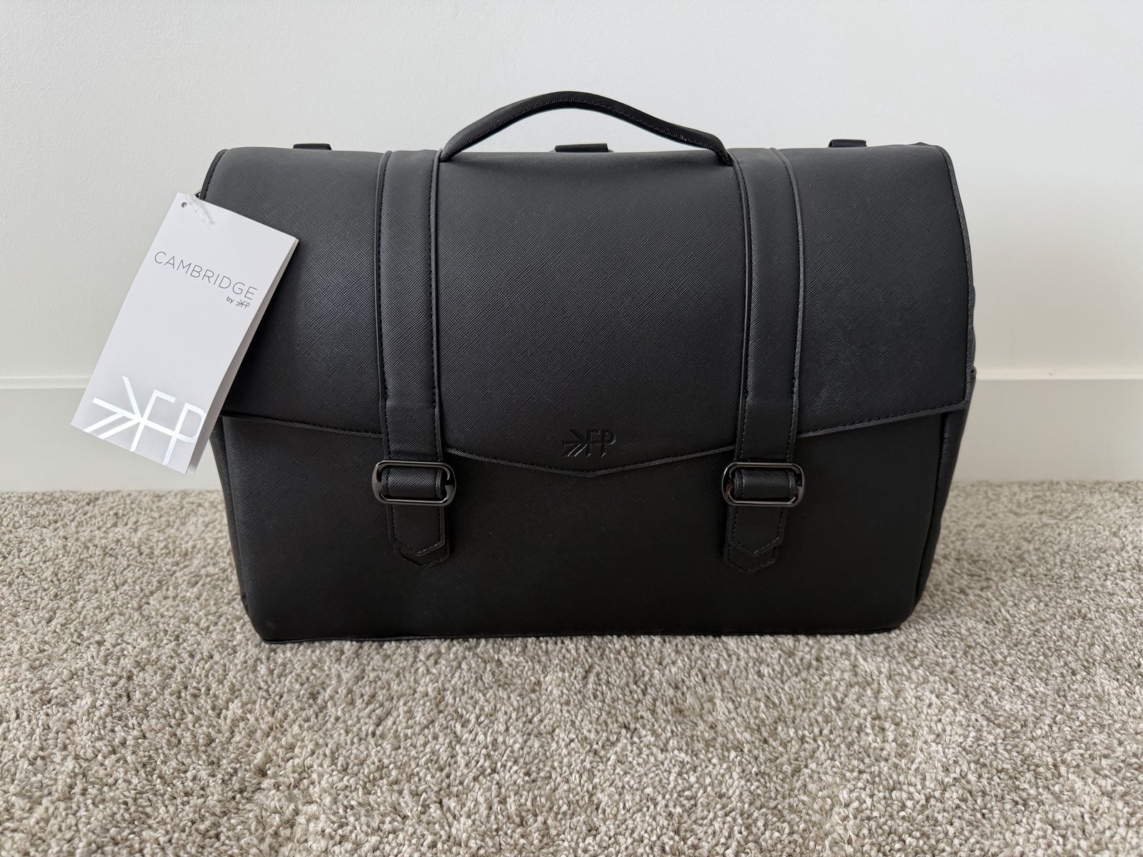 Brand New Cambridge Diaper Bag – Black