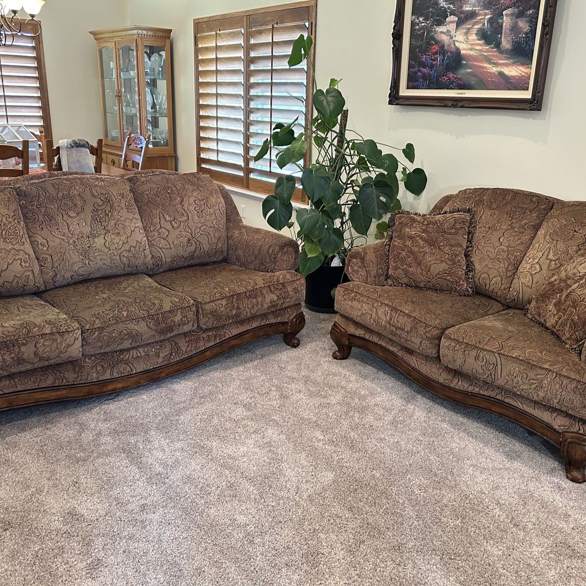Couch and Loveseat 
