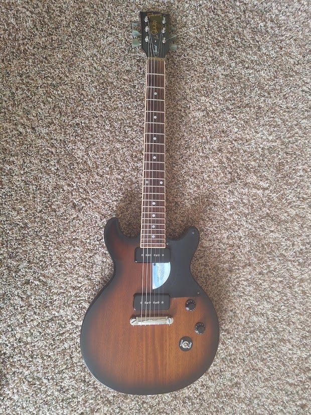 Gibson Les Paul JR 2015  trade for  Fender amp