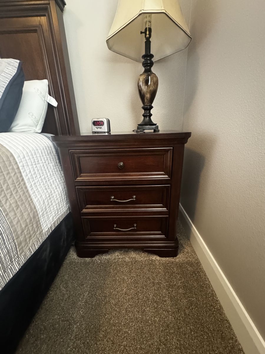 Elegant bedside nightstand