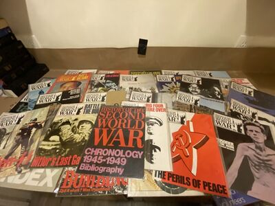 (52) History of The Second World War Magazines