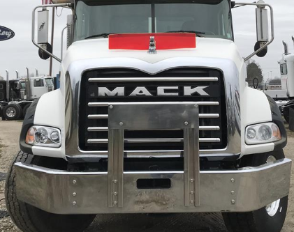 New - Mack Granite CT713 GU713 GU813 Outer Frame Grille, Surround Chrome Grille.