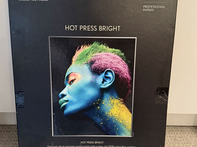Epson Professional Printing Paper - Hot Press Bright 13x19 Smooth Matte
