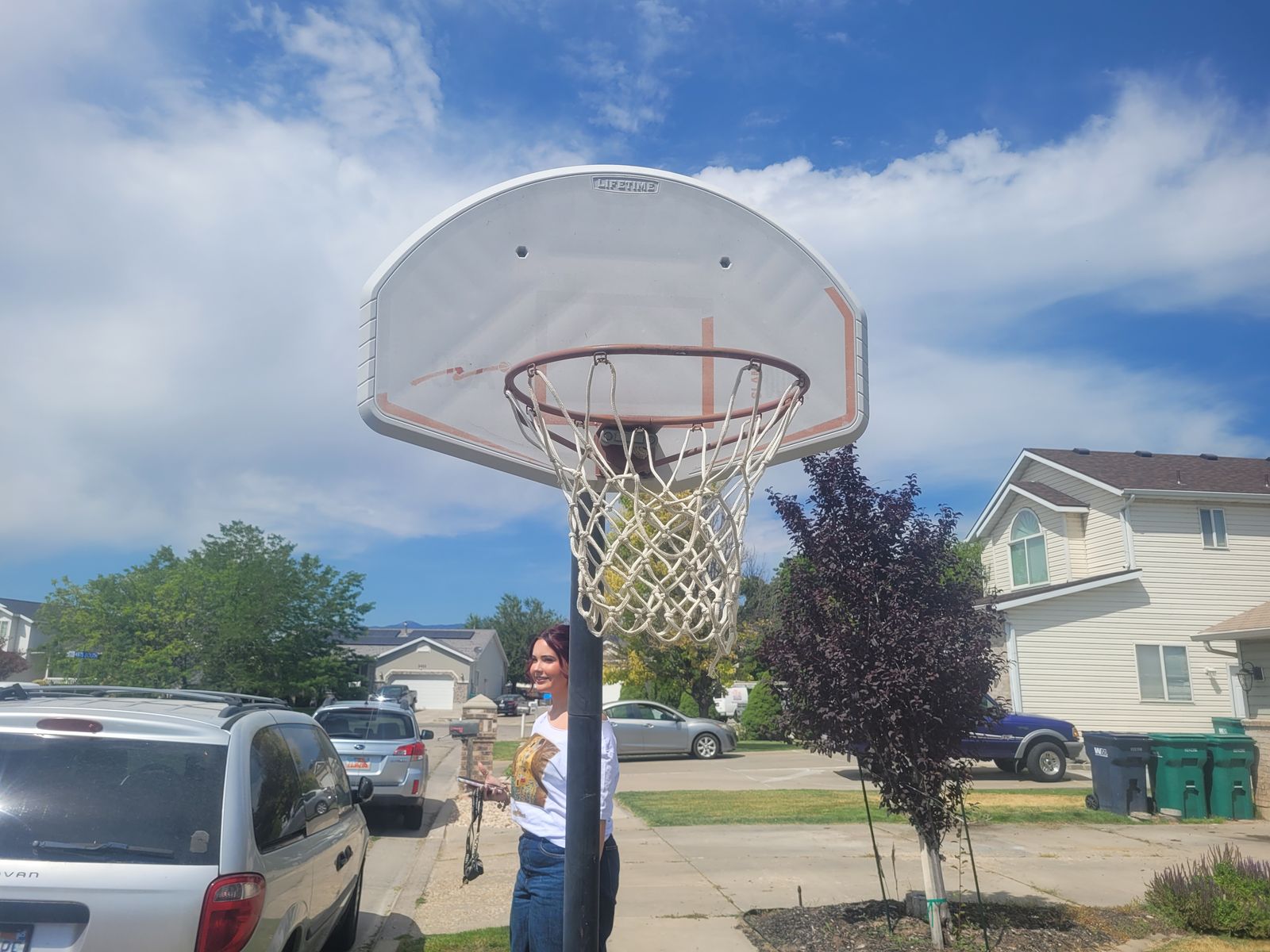 FREE Adjustable Basketball Hoop