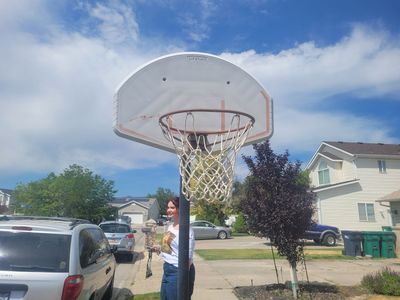 FREE Adjustable Basketball Hoop