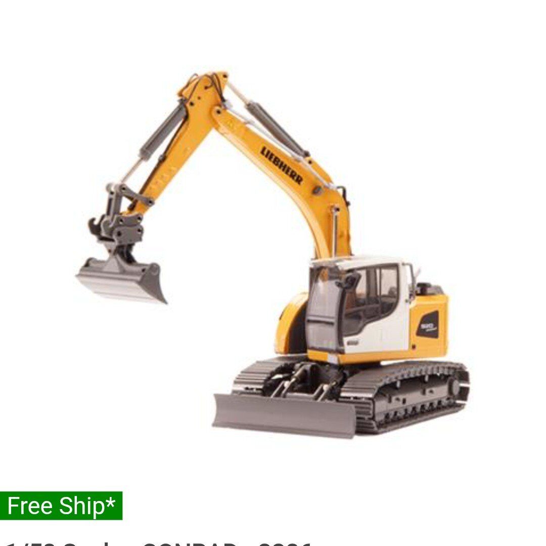 LIEBHERR mini excavator 1/50 scale