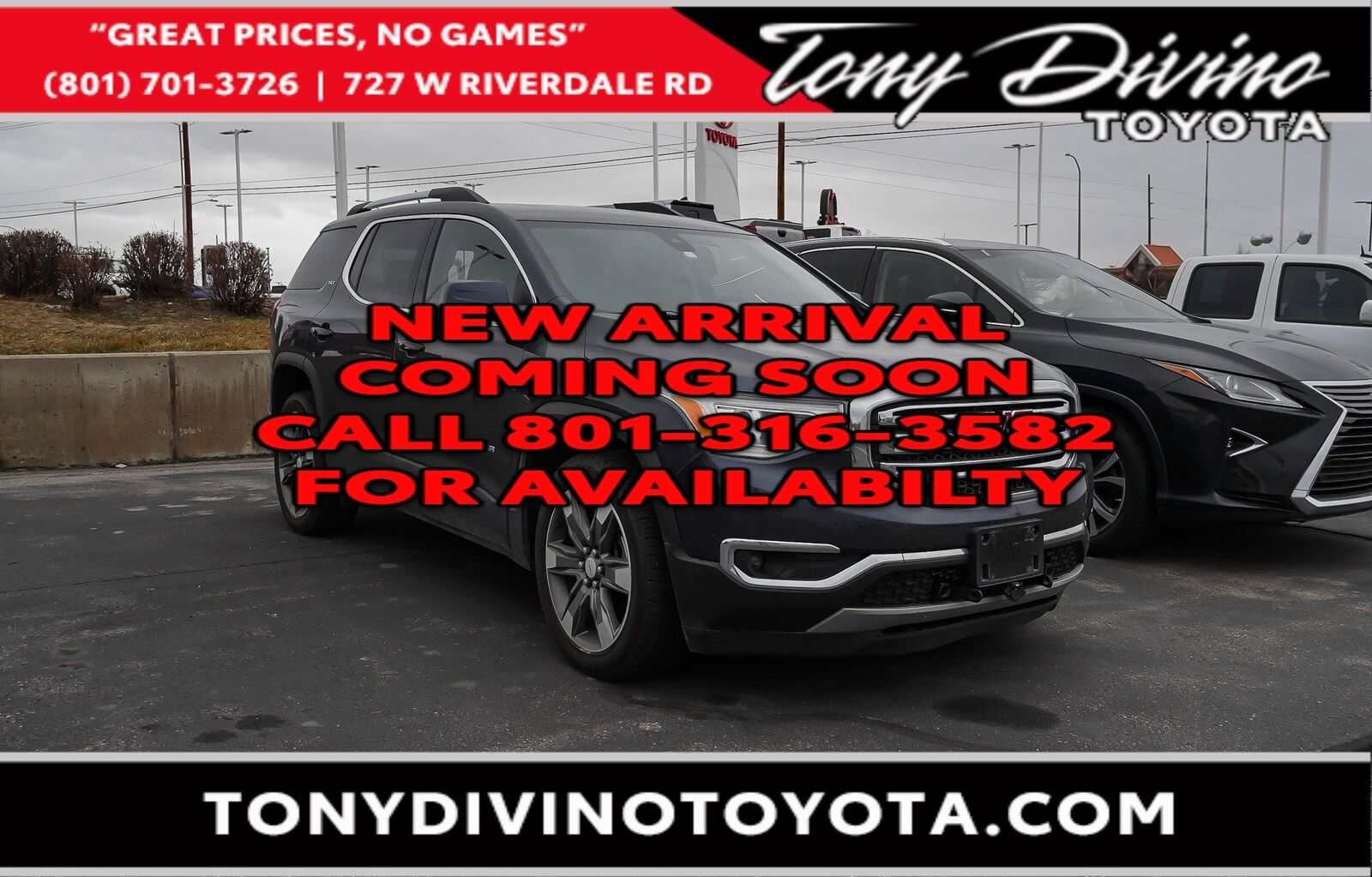 2018 GMC ACADIA SLT-2