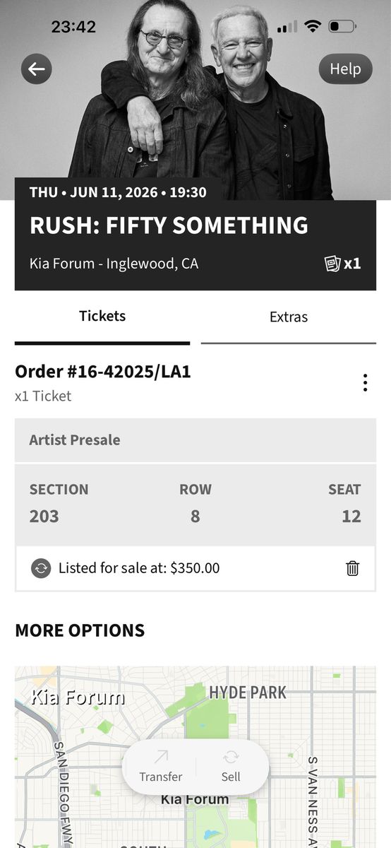 Rush: Fifty Something Tour