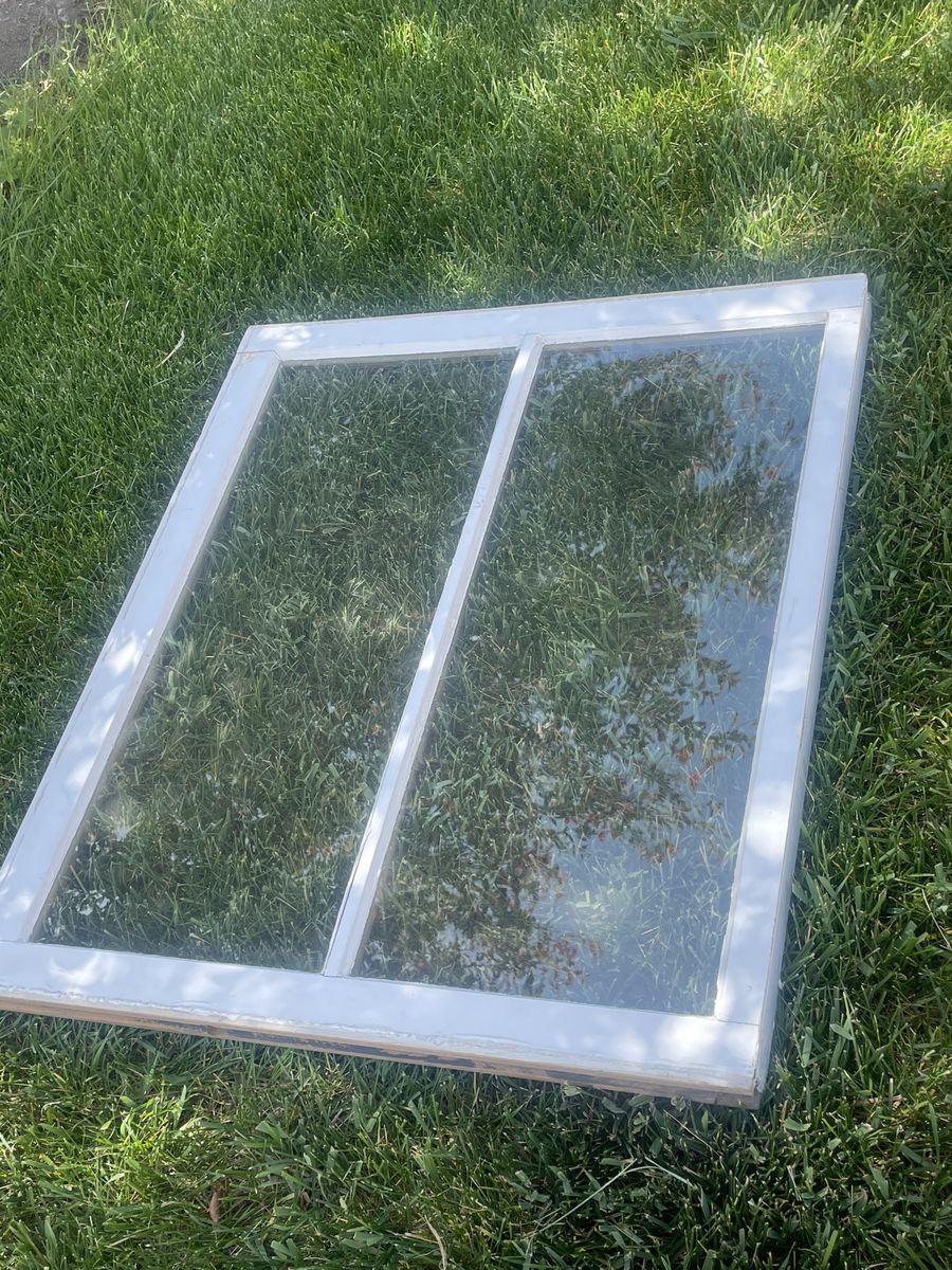 Cute old window to hang