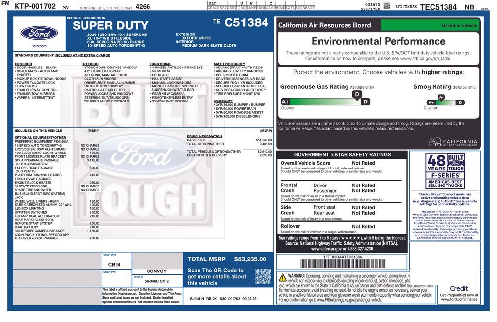 2026 Ford F-250 Super Duty XL