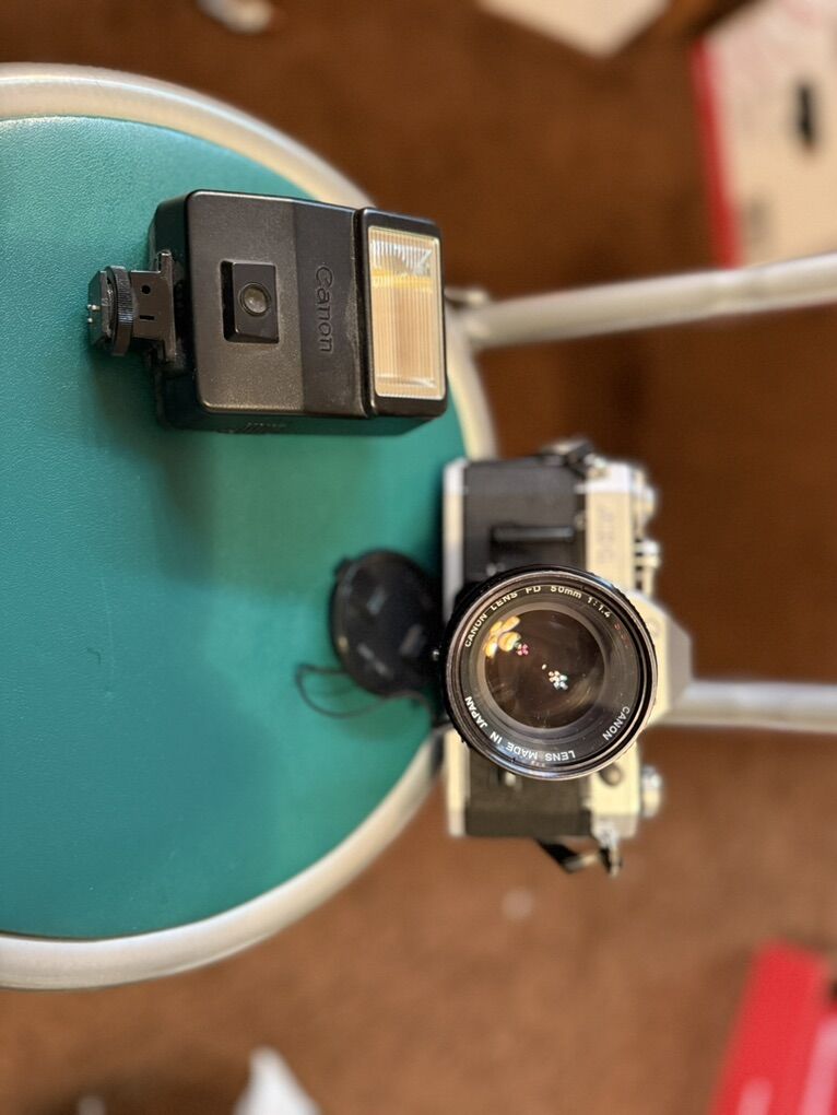 Vintage Canon AE-1 35mm Camera