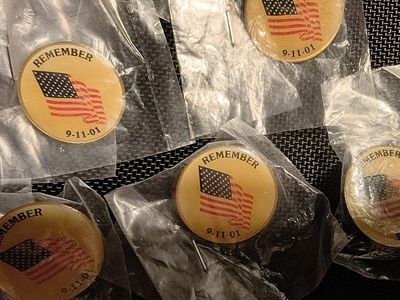 I have 5 Remember 9/11 pins 10 dollars a piece OBO