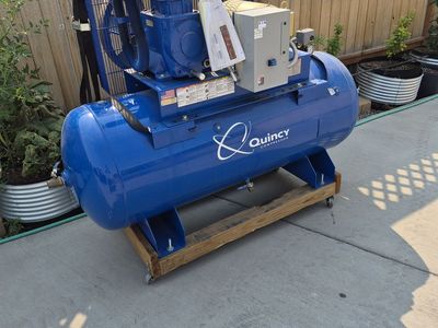 Brand new Quincy 10 hp /120 gal