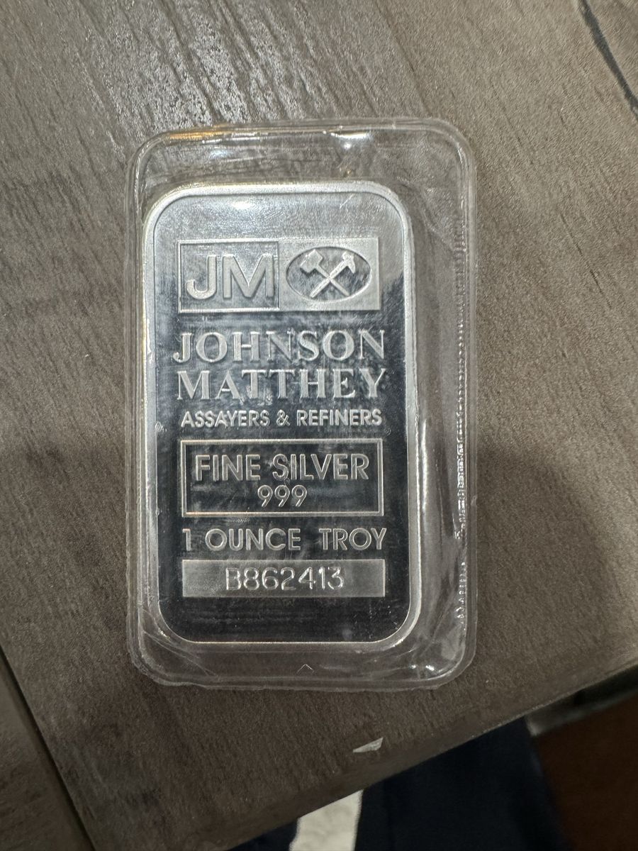 Silver 1oz bars