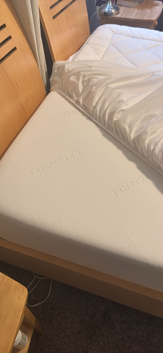 Bed frame and mattress