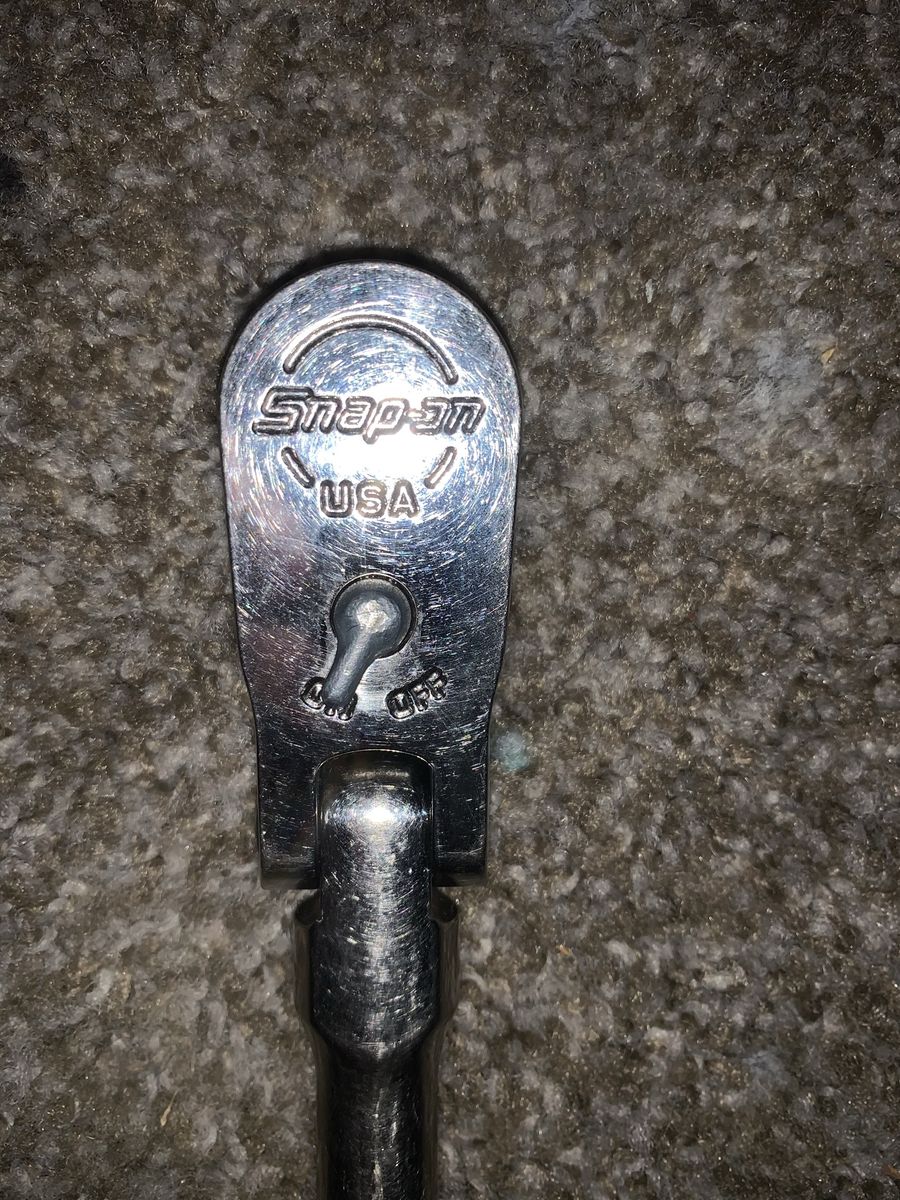 Snap-on SHLLF80 3/8" Drive Long Handle Flex-Head Ratchet